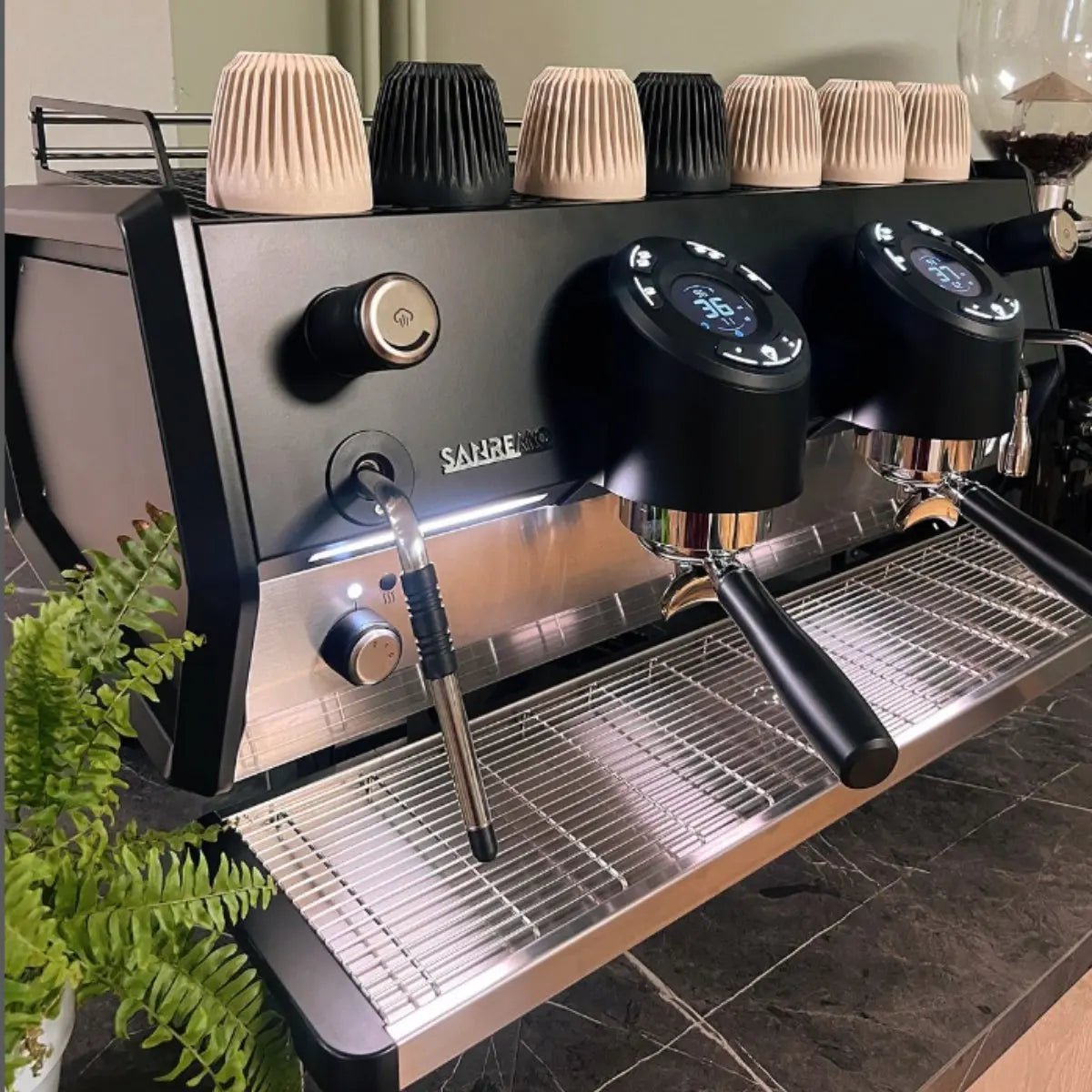 Sanremo - Sanremo D8 2 Group Espresso Machine + SR64 EVO Grinder - Commercial Bundle Kit - Coffee Machine - Prime Coffee Suppliers