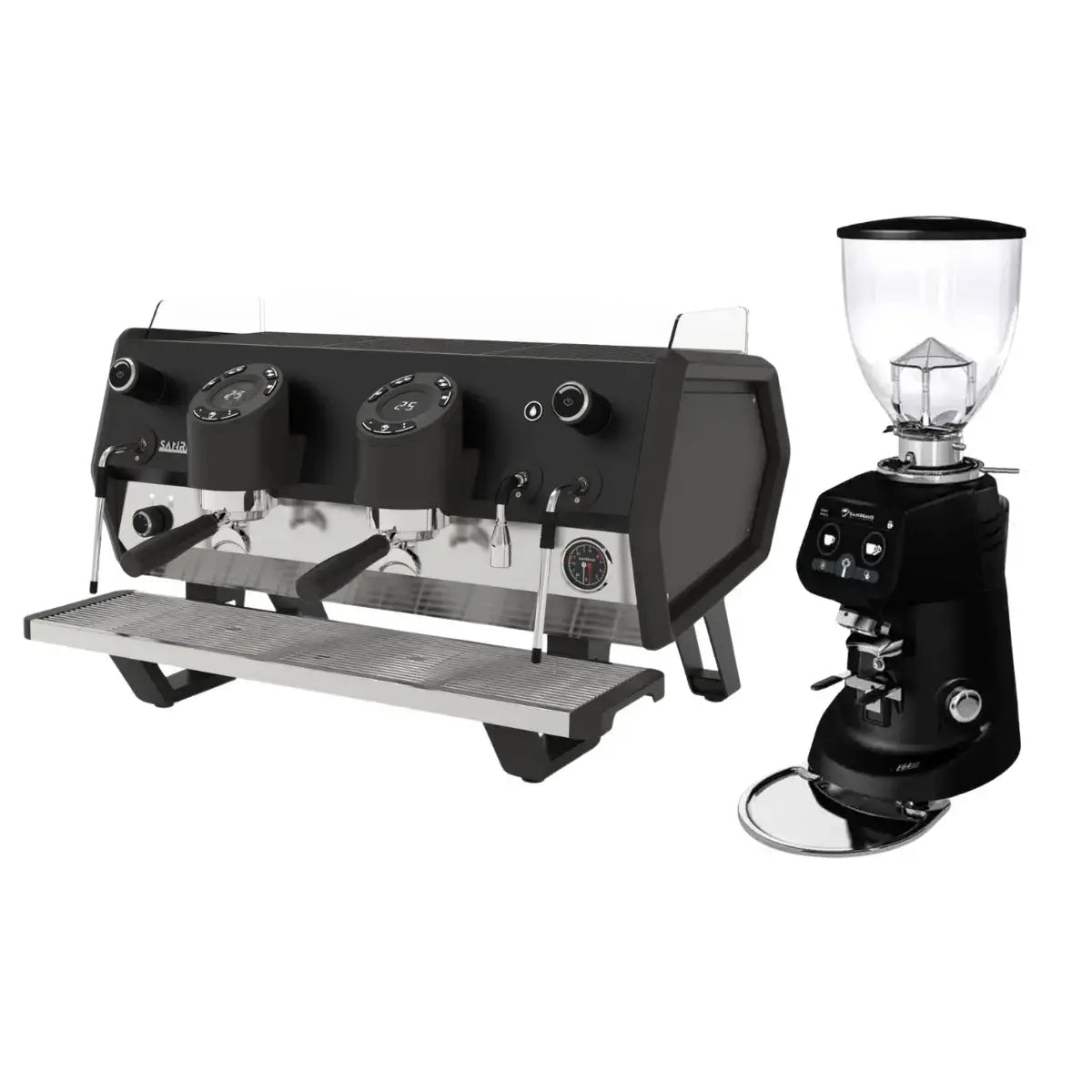 Sanremo - Sanremo D8 2 Group Espresso Machine + SR64 EVO Grinder - Commercial Bundle Kit - Coffee Machine - Prime Coffee Suppliers
