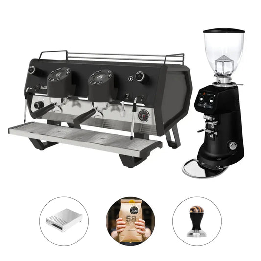 Sanremo - Sanremo D8 Pro 2 Group + Fiorenzato F83 E Sense Grinder - Commercial Bundle Kit - Coffee Machine - Prime Coffee Suppliers