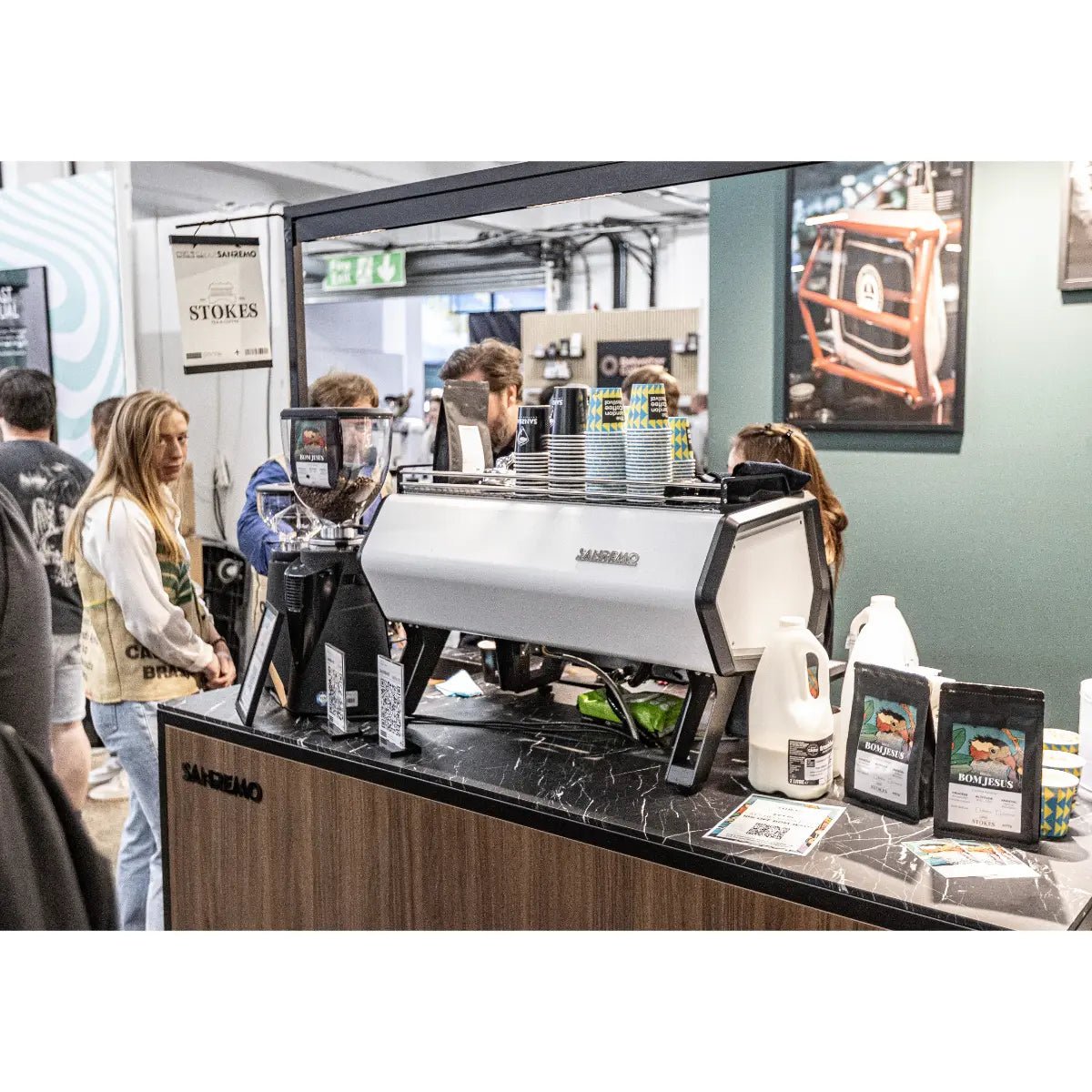 Sanremo - Sanremo D8 Pro 2 Group + SR83 E Pro Grinder Commercial Bundle Kit - Espresso Machine - Prime Coffee Suppliers