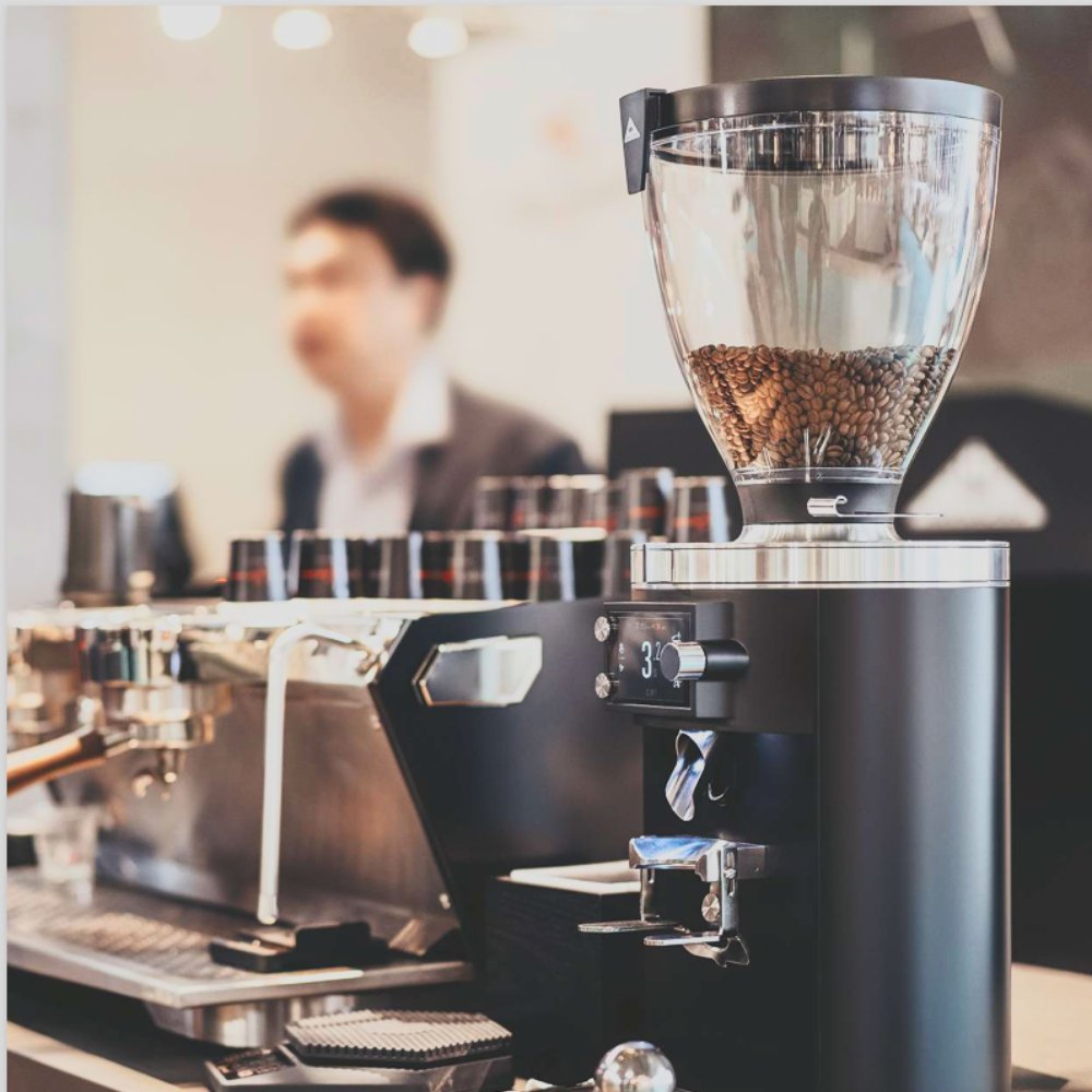 Sanremo F18 Multi - Boiler 2 Group Espresso Machine + Mahlkonig E80 GBS Grind by Weight Grinder - Commercial Bundle Kit