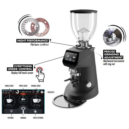 Sanremo - Sanremo SR64 E Grinder - Flat 64mm Burr - Coffee Grinder - Prime Coffee Suppliers