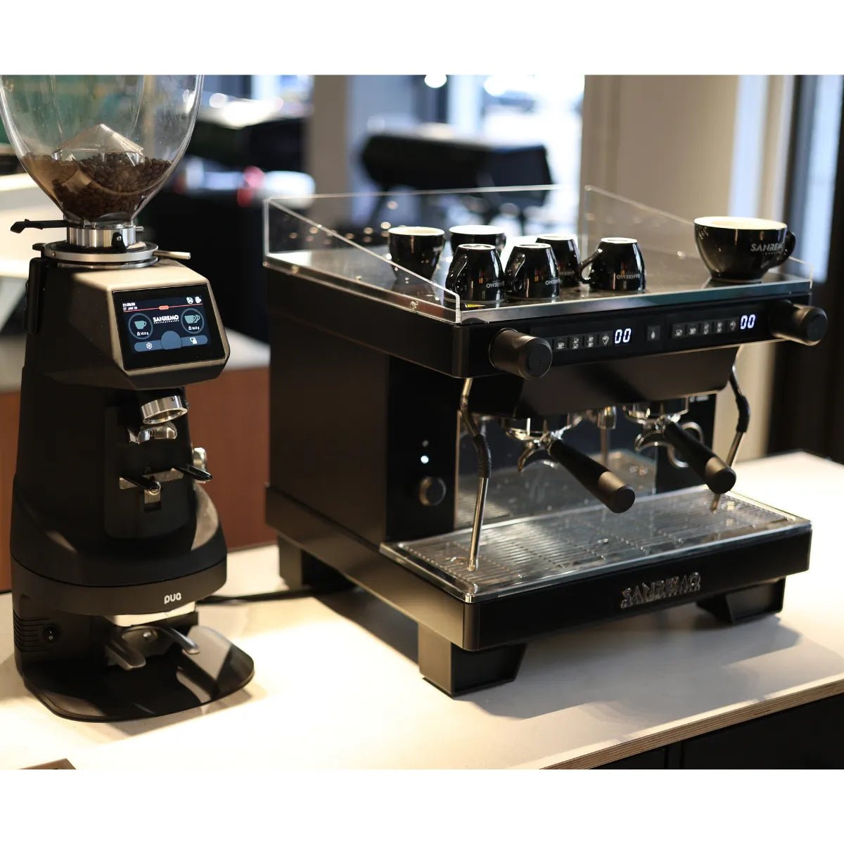 Sanremo Zoe Compact Espresso Machine Series + Professional Volumetric AutoSteam Wand + Free UK Installation