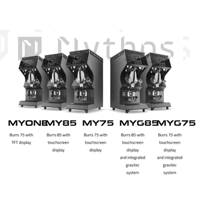 Victoria Arduino - Victoria Arduino Mythos MYG75 Grind by Weight Grinder - Coffee Grinder - Prime Coffee Suppliers