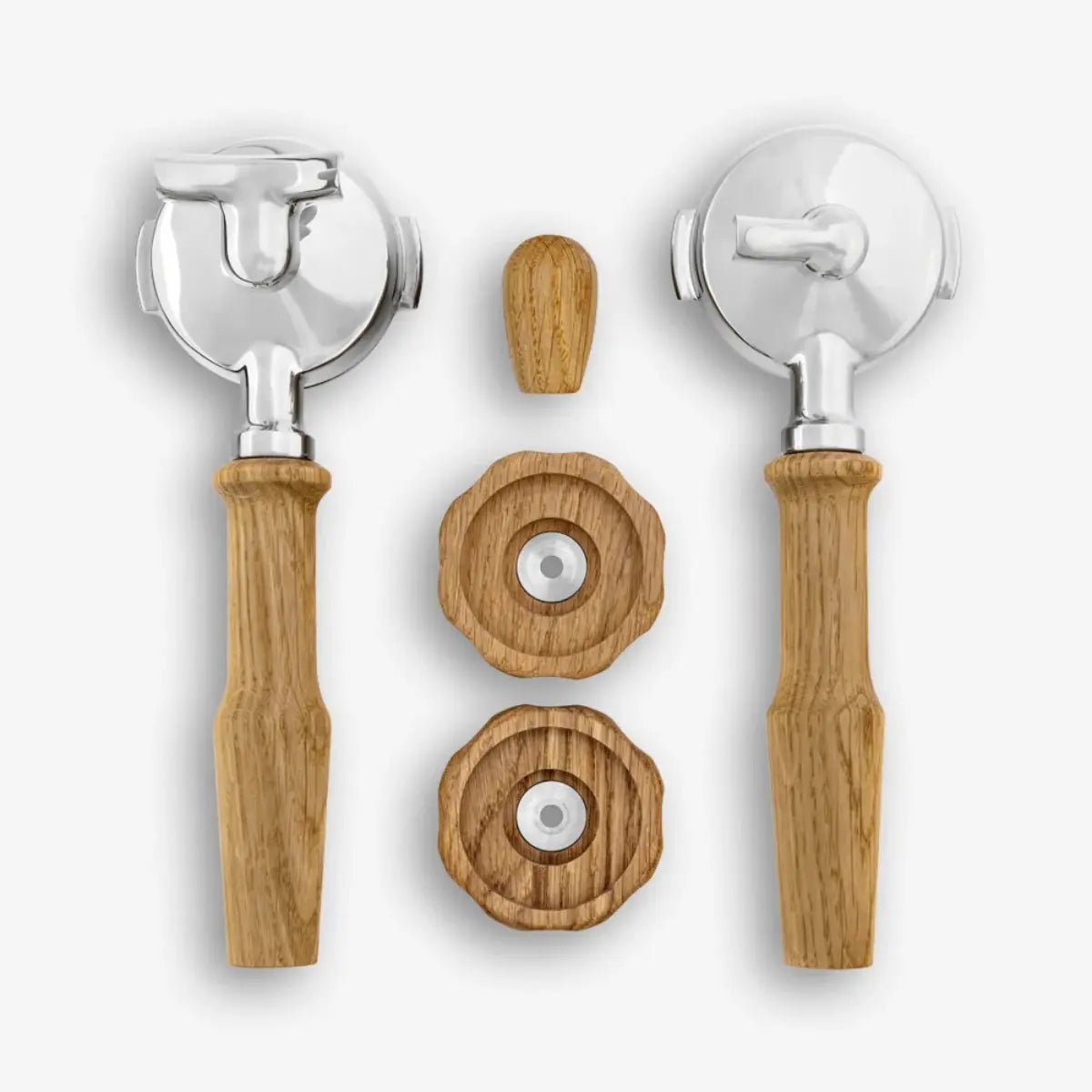 Weidemann Manufaktur - Wiedemann Manufaktur Wooden Handle Kit for Rocket Appartamento TCA - Portafilter - Prime Coffee Suppliers