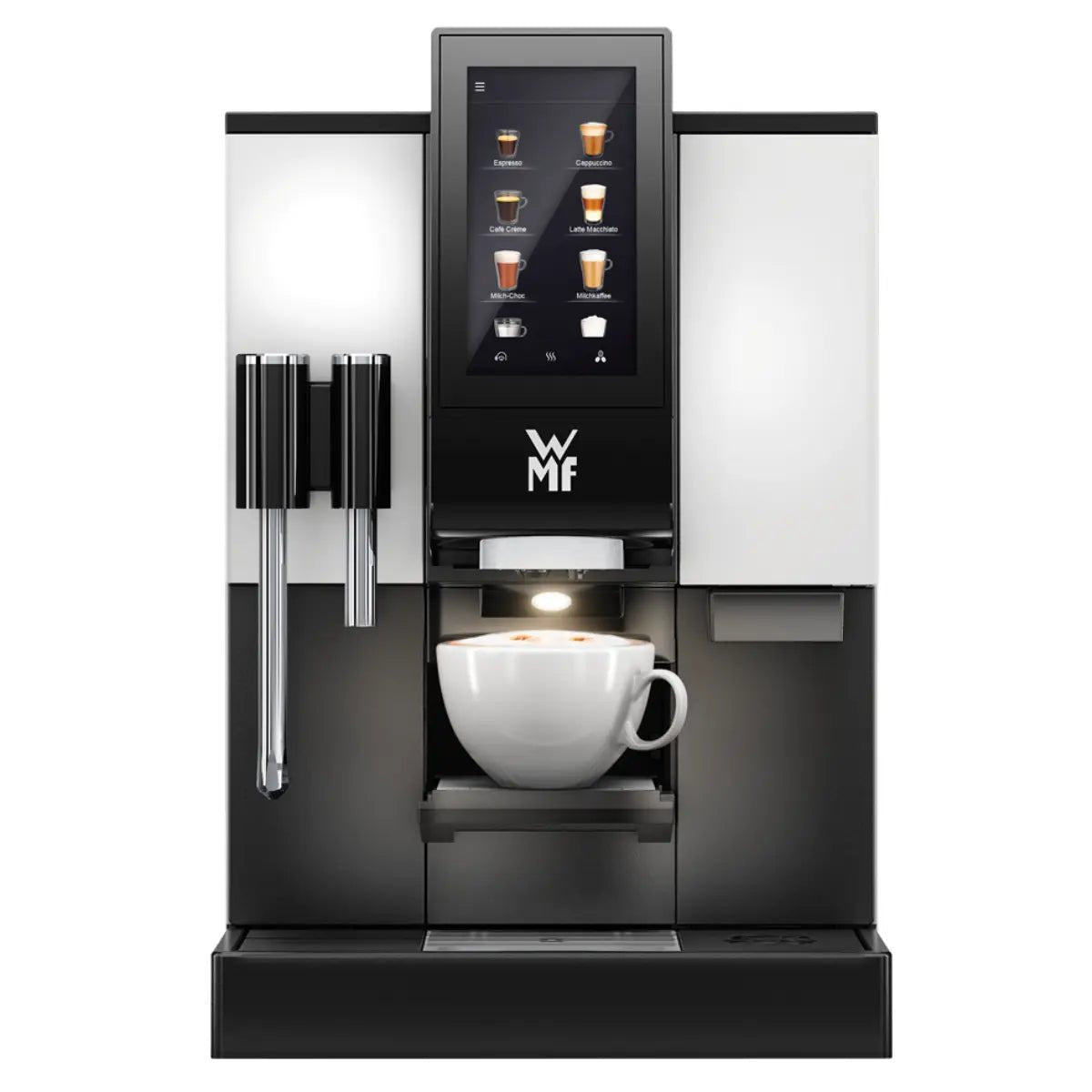 WMF - WMF 1100 S Fully Automatic Bean to Cup Coffee Machine - Up to 80 Cups/day - Coffee Machine - Prime Coffee Suppliers