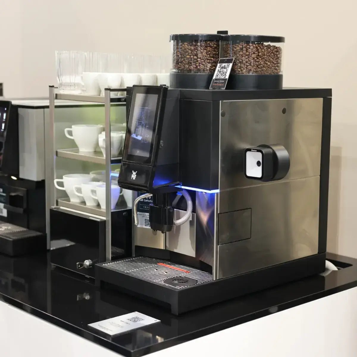 WMF - WMF 1300 S Fully Automatic Bean to Cup Coffee Machine - Up to 120 Cups/day - Coffee Machine - Prime Coffee Suppliers