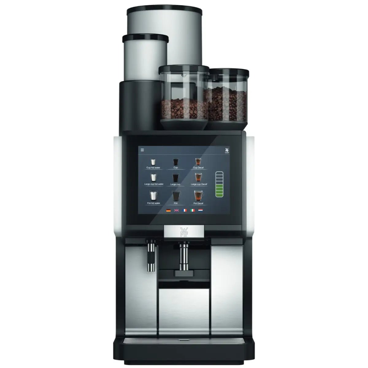 WMF - WMF 1500 F Fully Automatic Bean to Cup Coffee Machine - Up to 220 Cups/day - Coffee Machine - Prime Coffee Suppliers