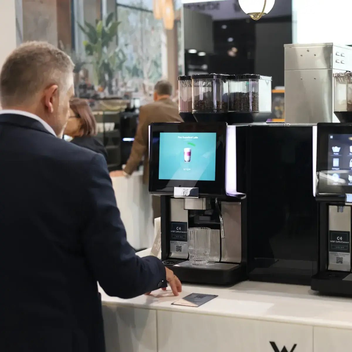 WMF - WMF 1500 S+ Fully Automatic Bean to Cup Coffee Machine - Up to 180 Cups/day - Coffee Machine - Prime Coffee Suppliers