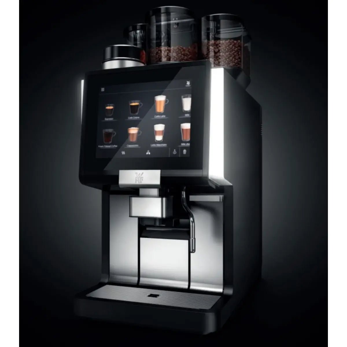 WMF - WMF 1500 S+ Fully Automatic Bean to Cup Coffee Machine - Up to 180 Cups/day - Coffee Machine - Prime Coffee Suppliers