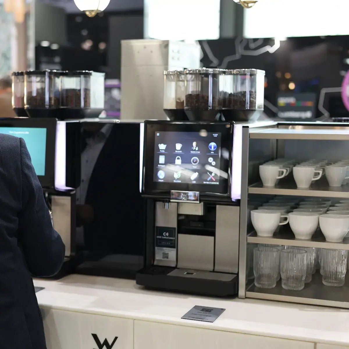 WMF - WMF 5000 S+ Fully Automatic Bean to Cup Coffee Machine - Up to 250 Cups/day - Coffee Machine - Prime Coffee Suppliers