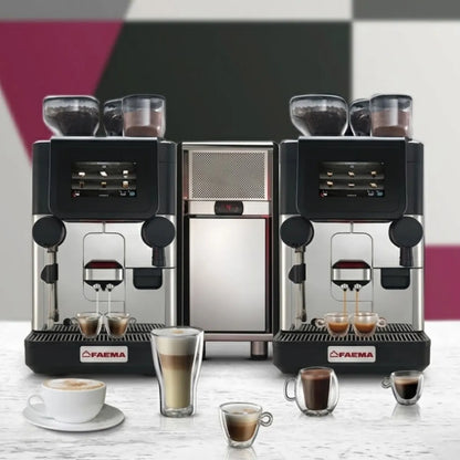 Faema X20 Espresso Machine - Bean to Cup + 200 Cups per Day - Espresso Machine - Prime Coffee Suppliers