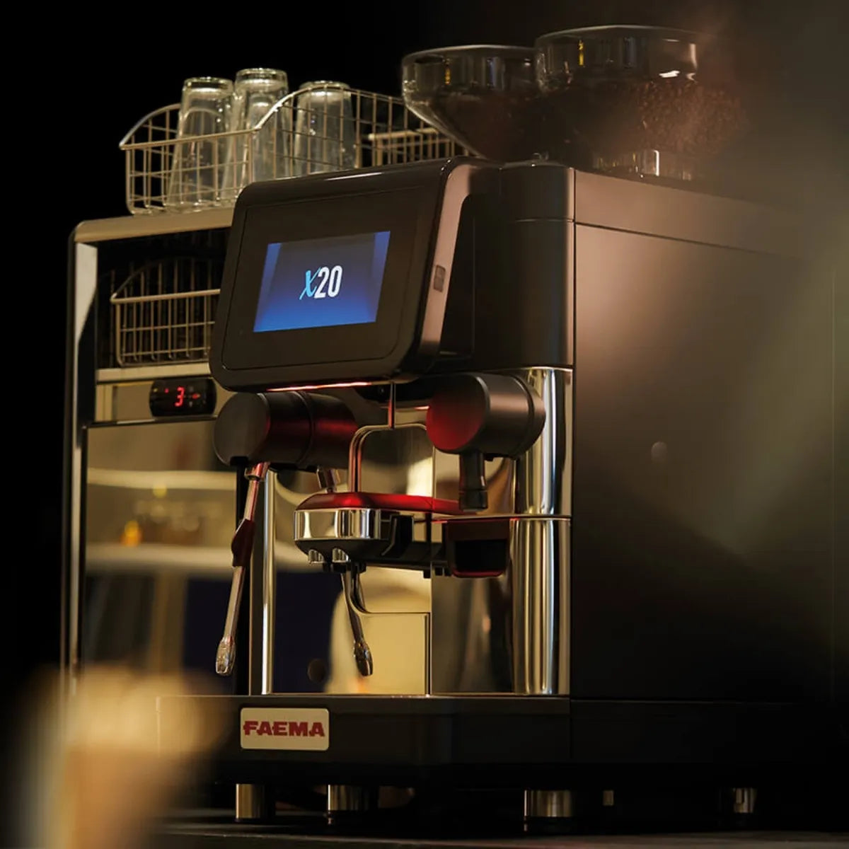 Faema X20 Espresso Machine - Bean to Cup + 200 Cups per Day - Espresso Machine - Prime Coffee Suppliers