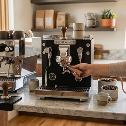 Mahlkonig Xenia Espresso Machine - 1.8 Bars Grind-By-Sync Technology - Espresso Machine - Prime Coffee Suppliers