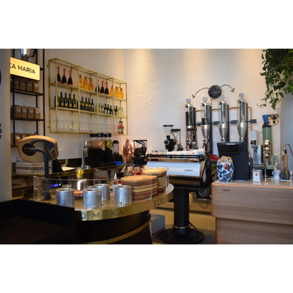 XLVI - XLVI Banco Moka Advanced Moka Pot Brewing and Display Station - Table - Prime Coffee Suppliers